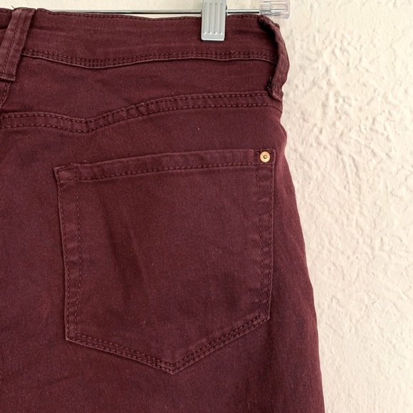 MNG by Mango Maroon Skinny Jeans - Picture 7 of 7